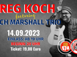 Das Koch Marshall Trio aus den USA im Treffpunkt Alter Bahnhof Hützemert