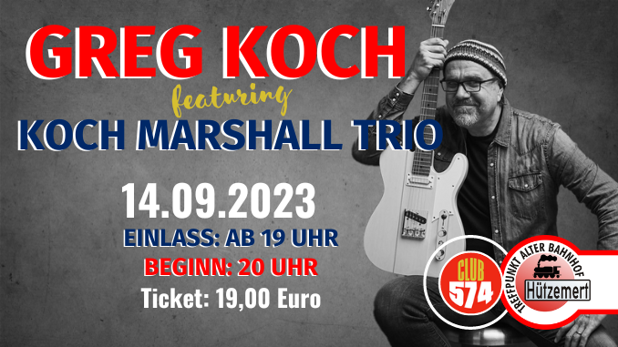Das Koch Marshall Trio aus den USA im Treffpunkt Alter Bahnhof Hützemert